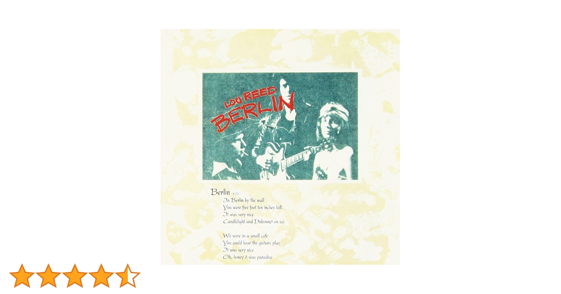 Amazon.co.jp: ベルリン - ルー・リード: ミュージック Amazon.co.jp: ベルリン - ルー・リード: ミュージック